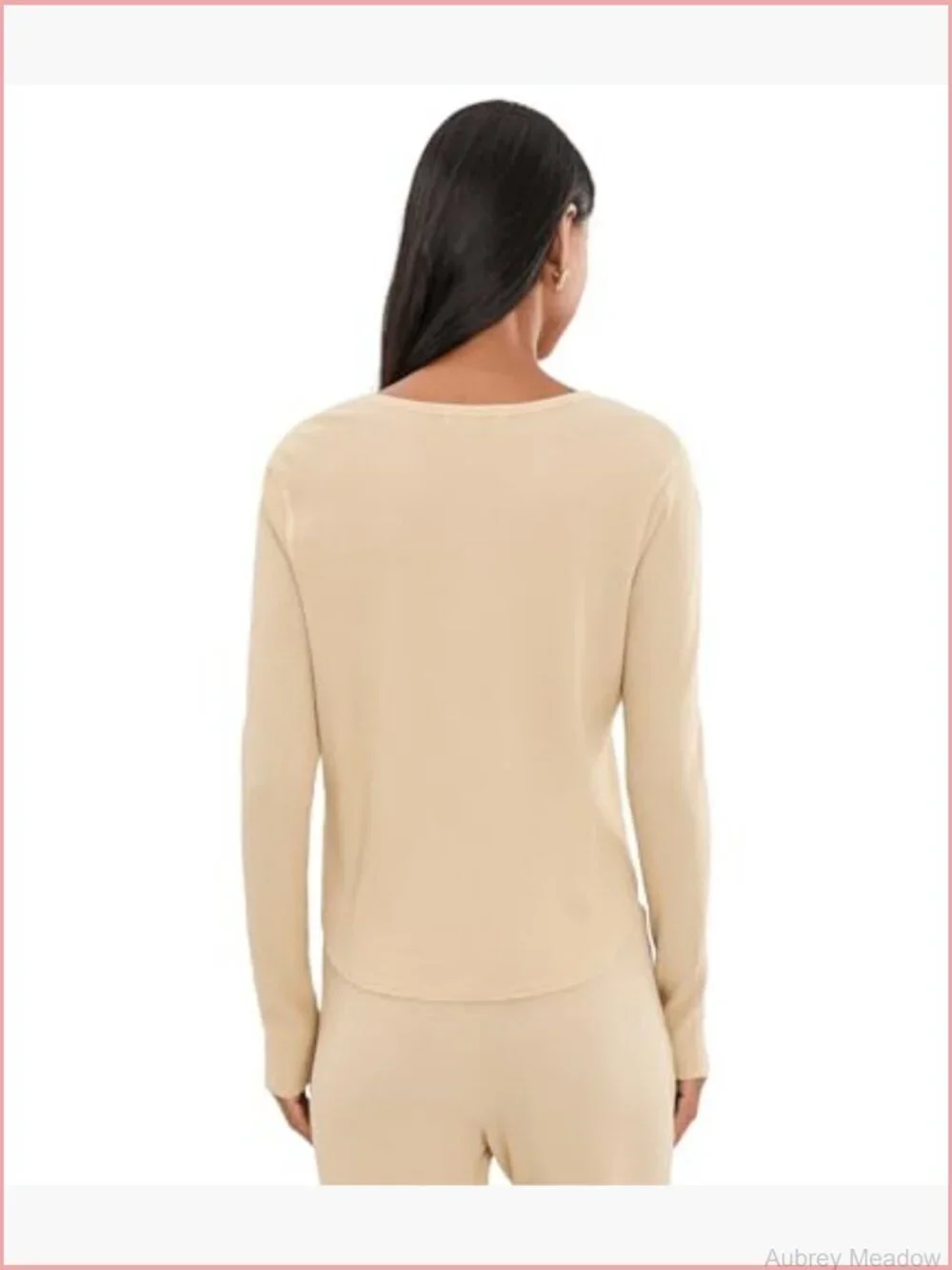 Long Sleeve Slim Cardigan with V-Neck and Button Closure